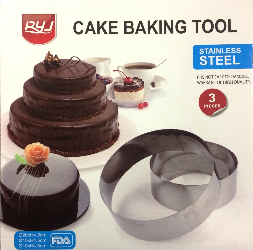 Image of Sütőforma keret 3db - kerek