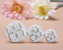 Image of Fondant / Marcipán rugós kiszúró - Hortenzia 3db-os készlet