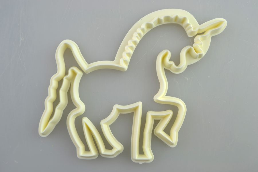 Image of Fondant / Marcipán mintázó, kiszúró - Unikornis(1db)