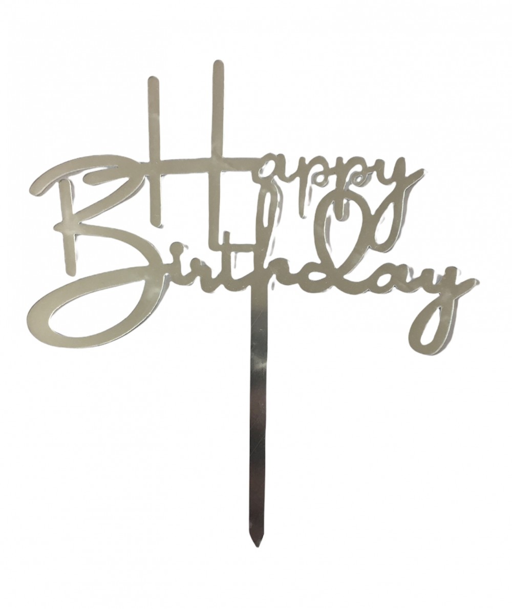 Image of Torta beszúró " Happy Birthday" - 04.