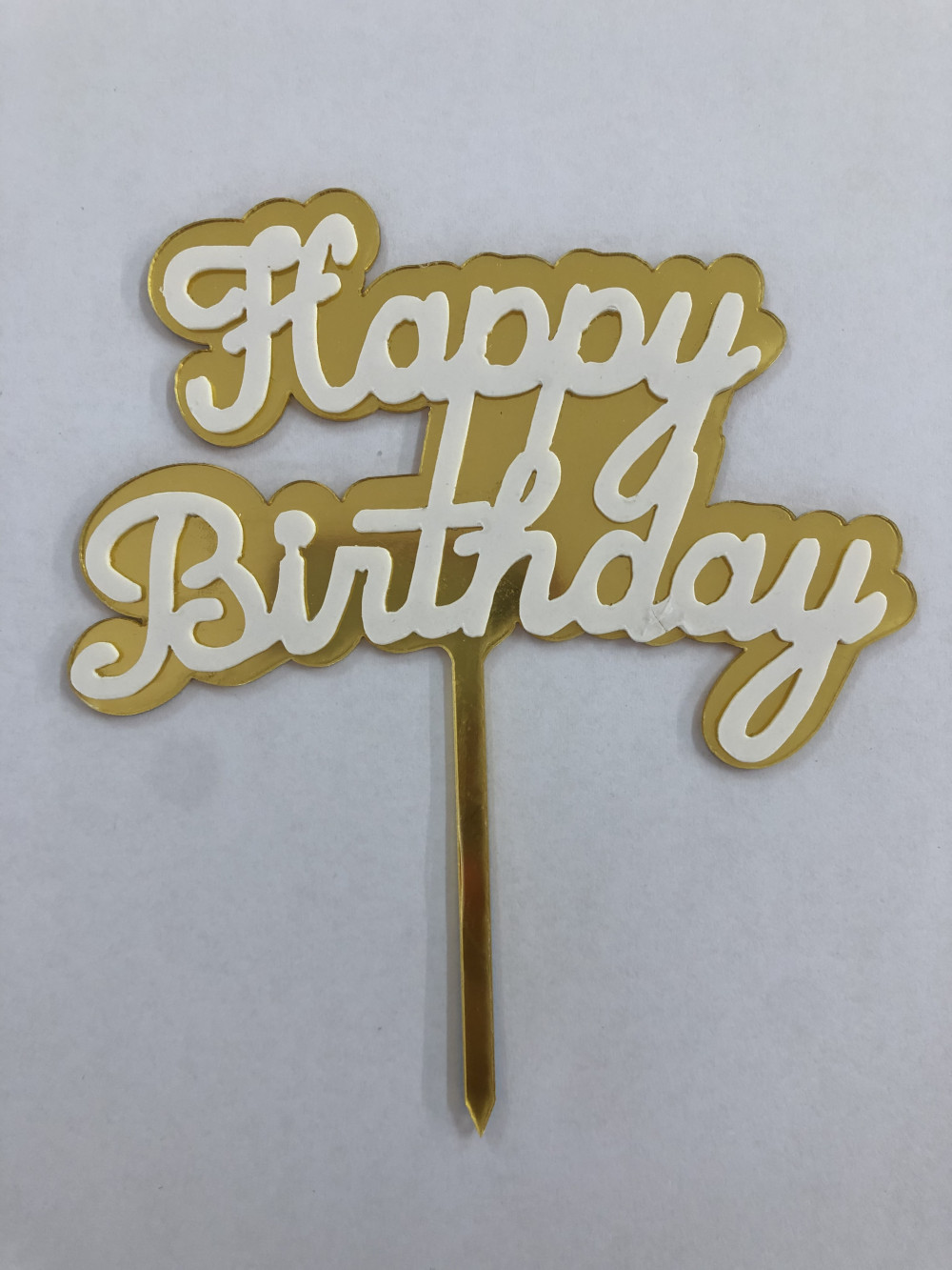 Image of Torta beszúró " Happy Birthday" - 06.