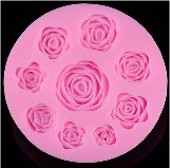Image of Szilikon forma - Rózsa 9db-os