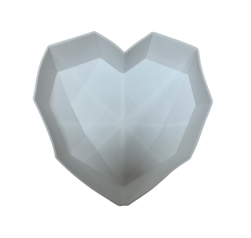 Image of Mousse szilikon forma - Gyémánt szív 18cm