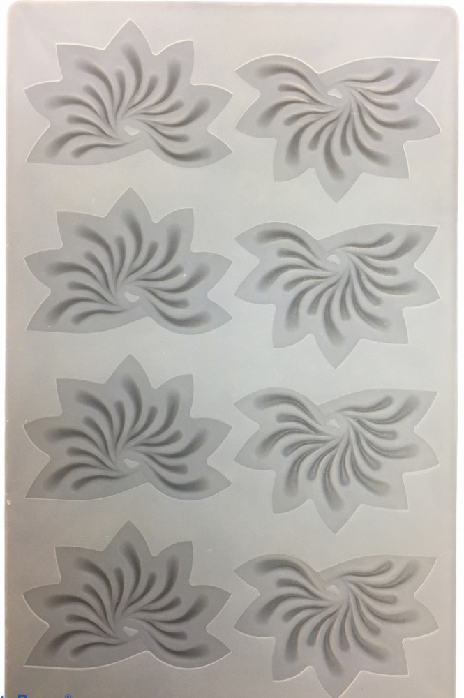 Image of Szilikon csoki öntőforma - Csokidísz Virág