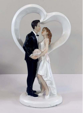 Image of Nászpár 12cm "Szíves"