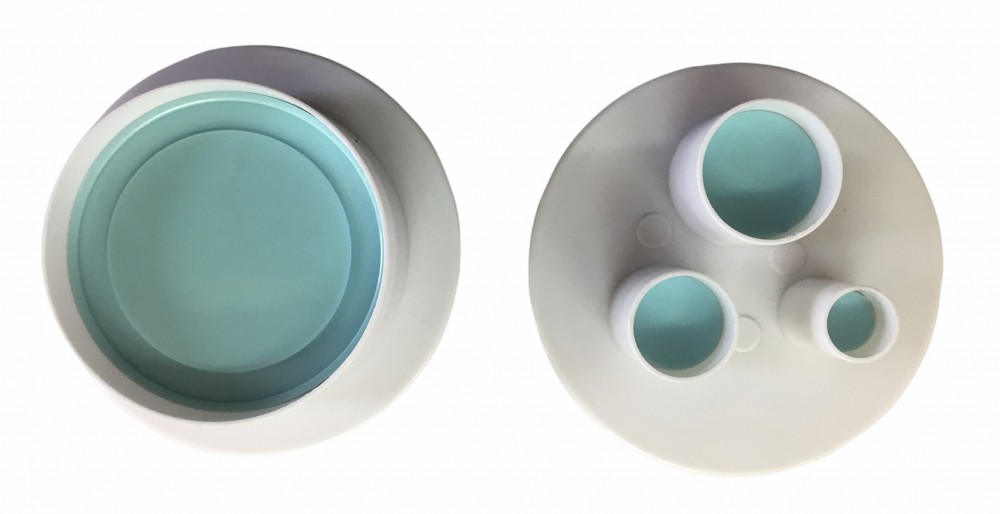 Image of Fondant / Marcipán rugós kiszúró - Körök 2db-os készlet