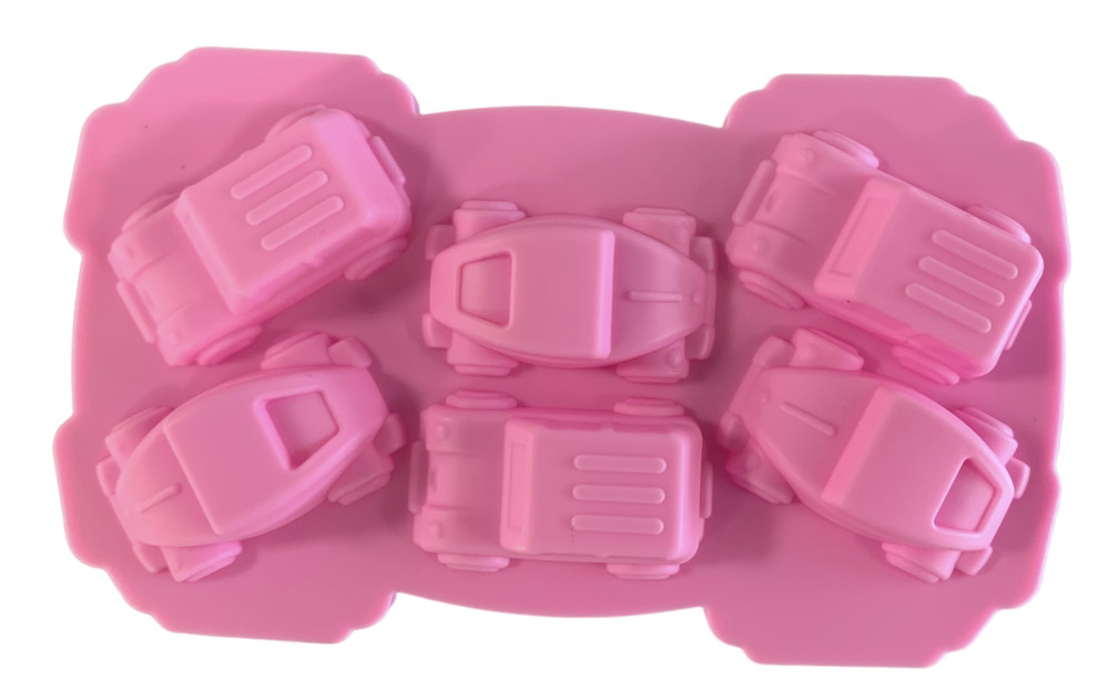 Image of Szilikon forma - Kis autó (6db)