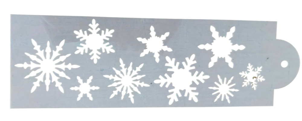 Image of Stencil 12 Hópehely