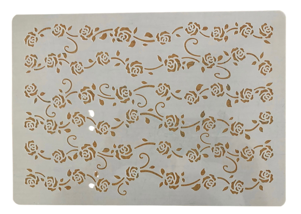 Image of Stencil 13 Rózsák