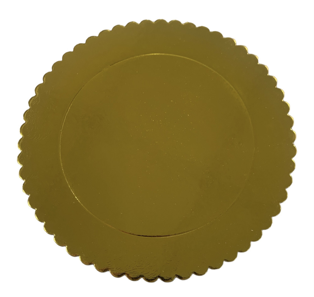 Image of Torta alátét kerek 30cm arany (3mm vastag)