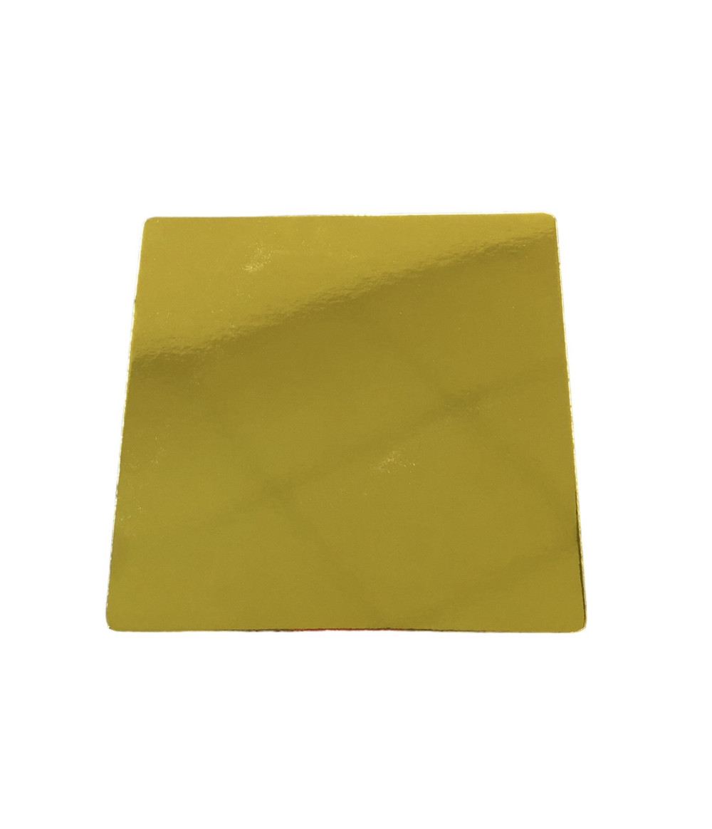 Image of Torta alátét négyzet 16*16cm arany (1mm vastag) Economy