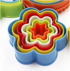 Image of Fondant , Linzer , keksz kiszúró - Virág(6db)