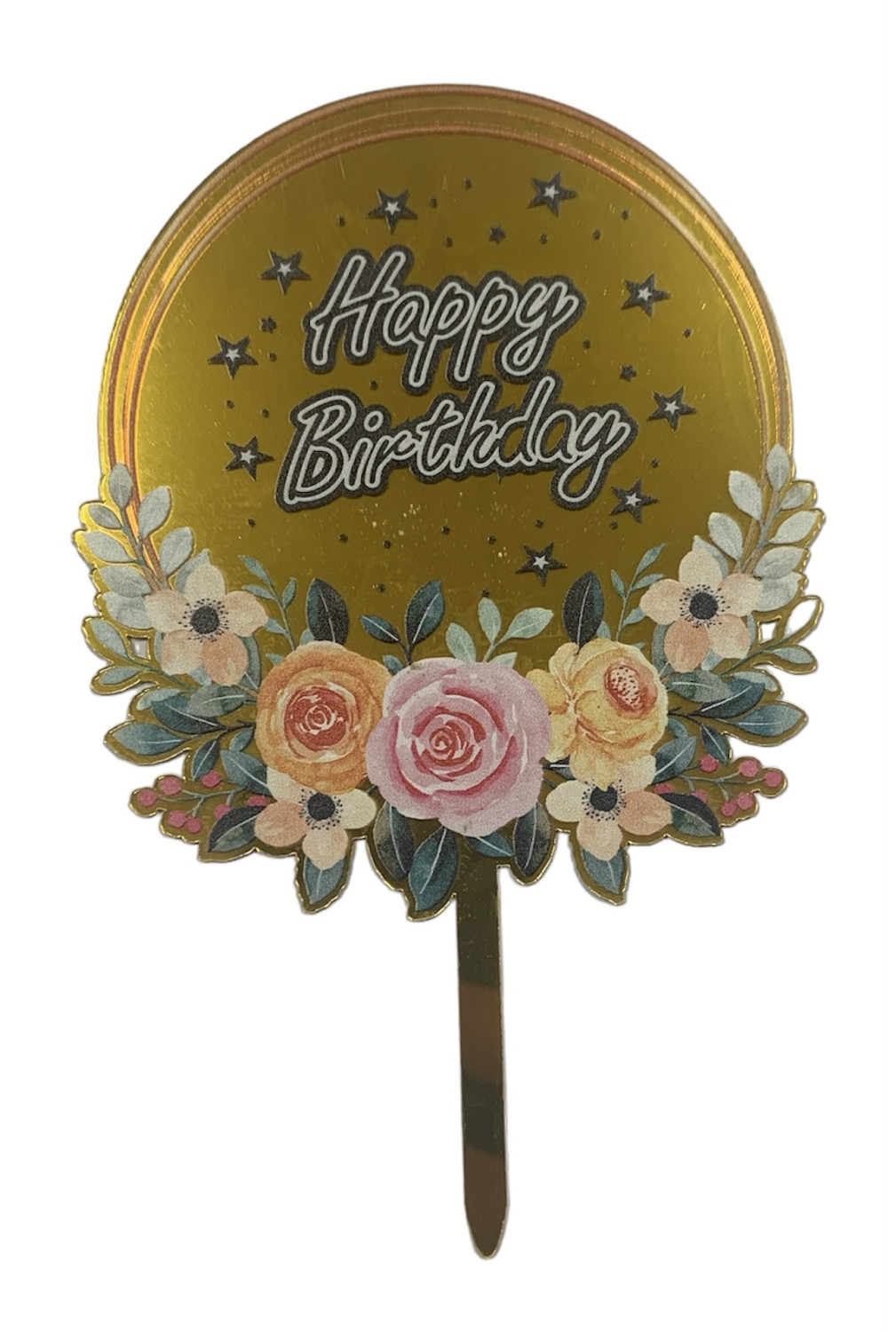 Image of Torta beszúró " Happy Birthday" - 30.