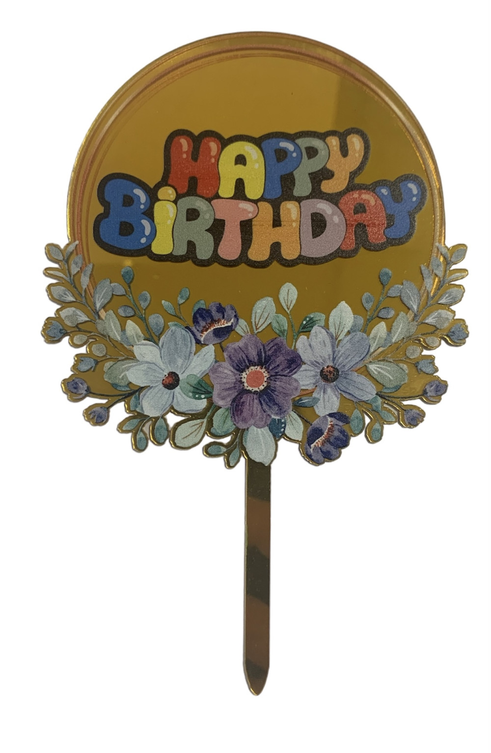 Image of Torta beszúró " Happy Birthday" - 31.