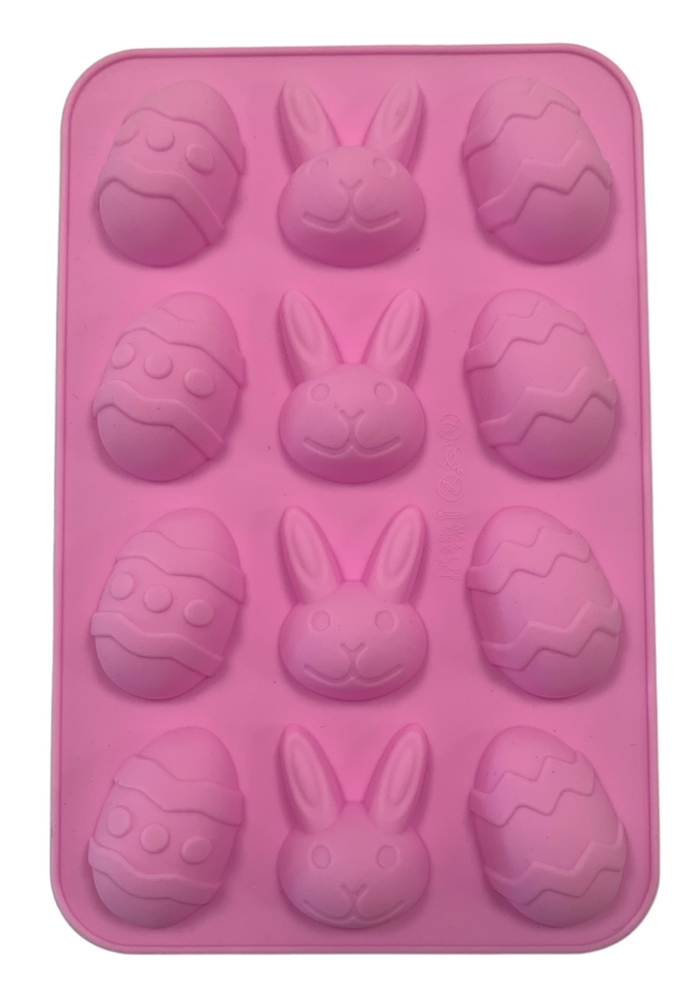 Image of Szilikon csoki öntőforma - Húsvét (tojás,nyúl)
