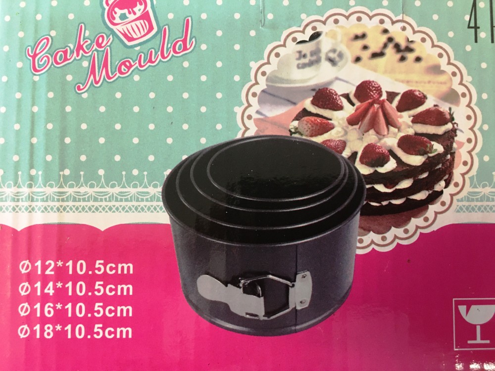 Image of Sütőforma 10,5cm magas 4db-os