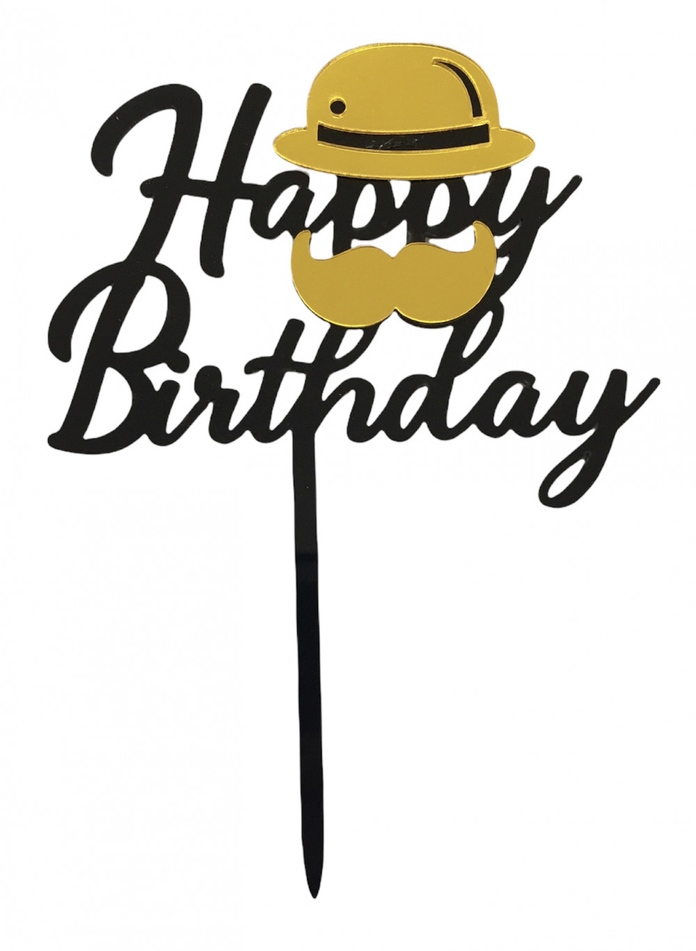 Image of Torta beszúró " Happy Birthday" - 03.