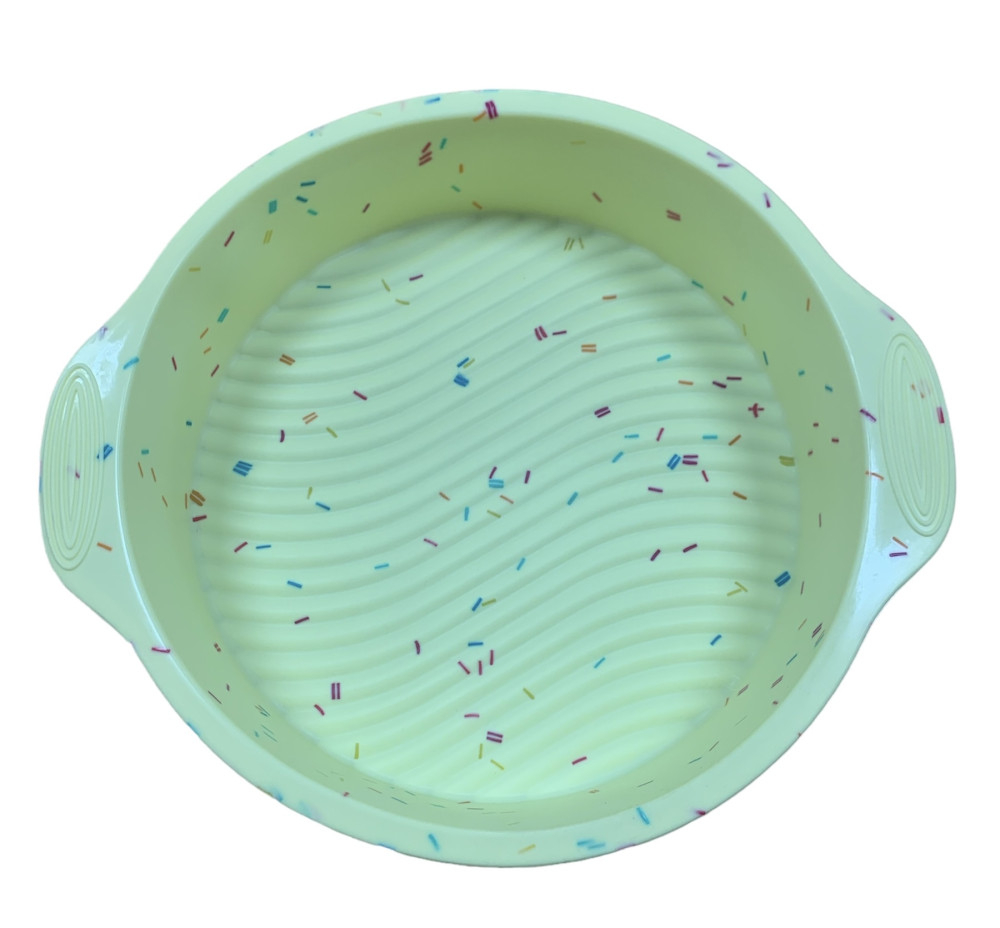 Image of Szilikon sütőforma - Hullámos aljú kör