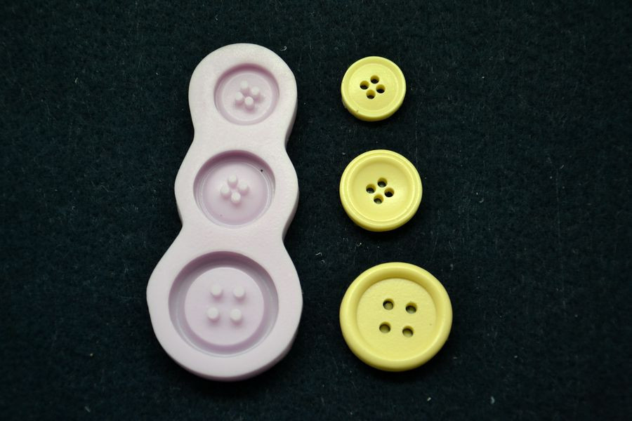 Image of Szilikon forma - Gombok