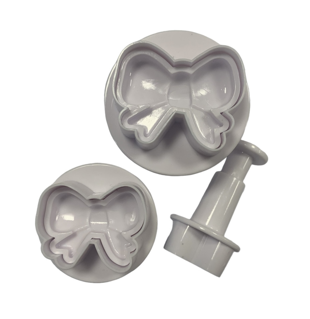 Image of Fondant / Marcipán rugós kiszúró - Masni 3db-os készlet