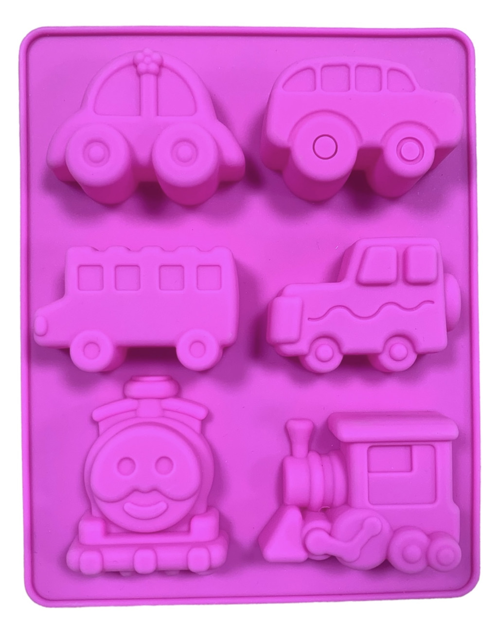 Image of Szilikon forma - Vonat (6db)