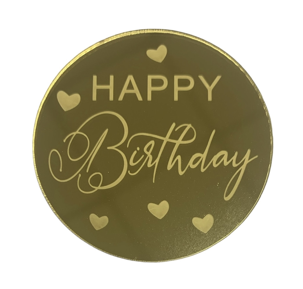 Image of Torta korong " Happy Birthday" - Kör