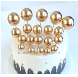 Image of Tortadekoráció gömb (20db) Arany