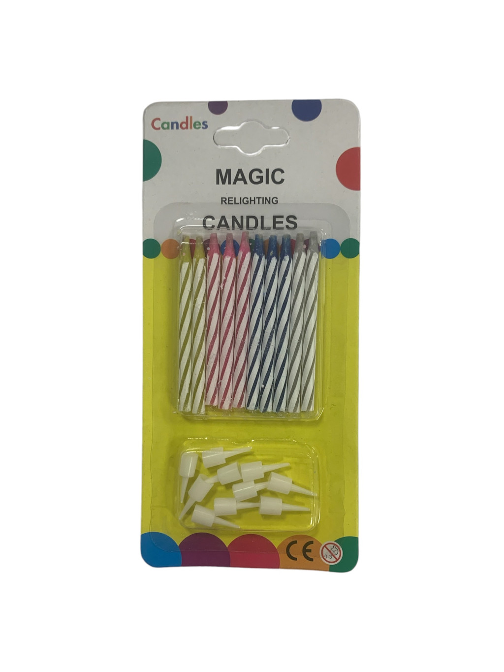 Image of Gyertya - újragyulladós (10db)