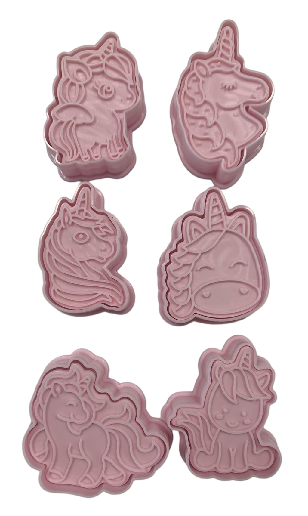 Image of Fondant , Keksz , Sütemény kiszúró - Unikornis 6db-os készlet