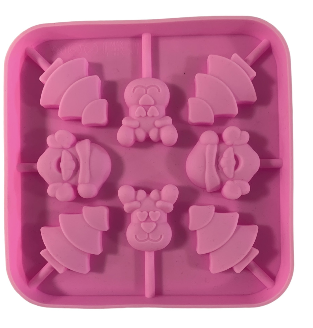 Image of Süti nyalóka szilikon forma - Karácsony