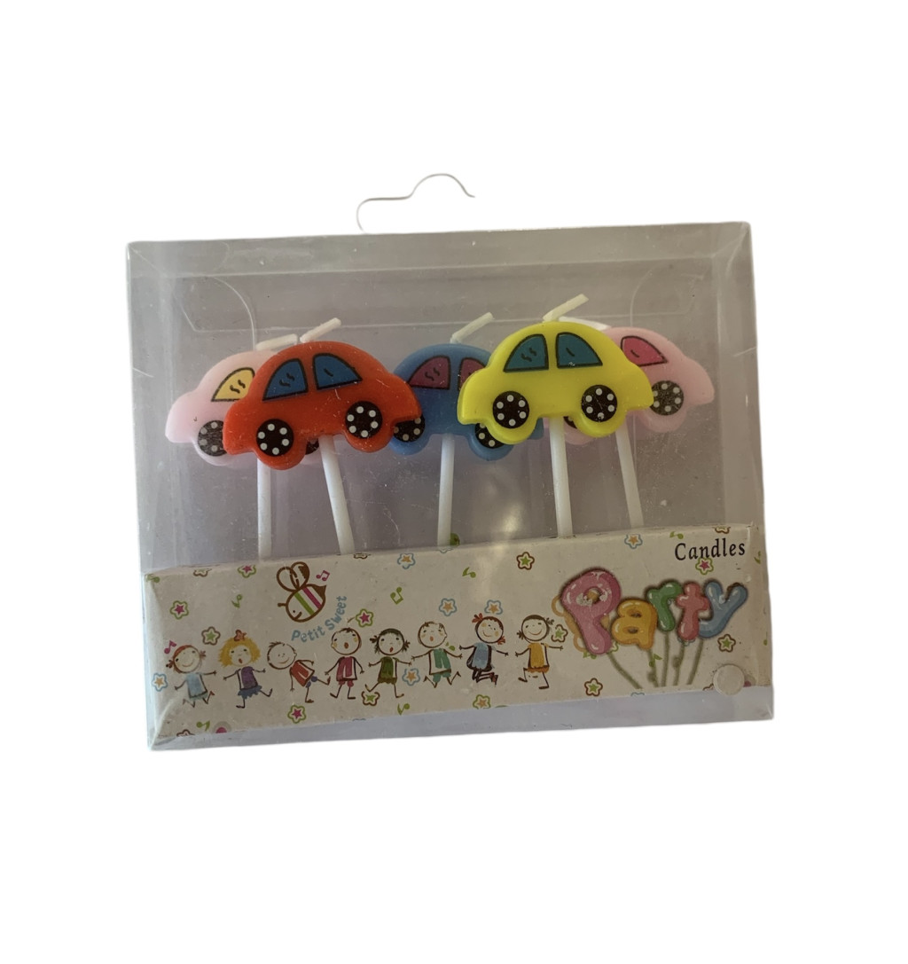 Image of Gyertya - Autó (5db)