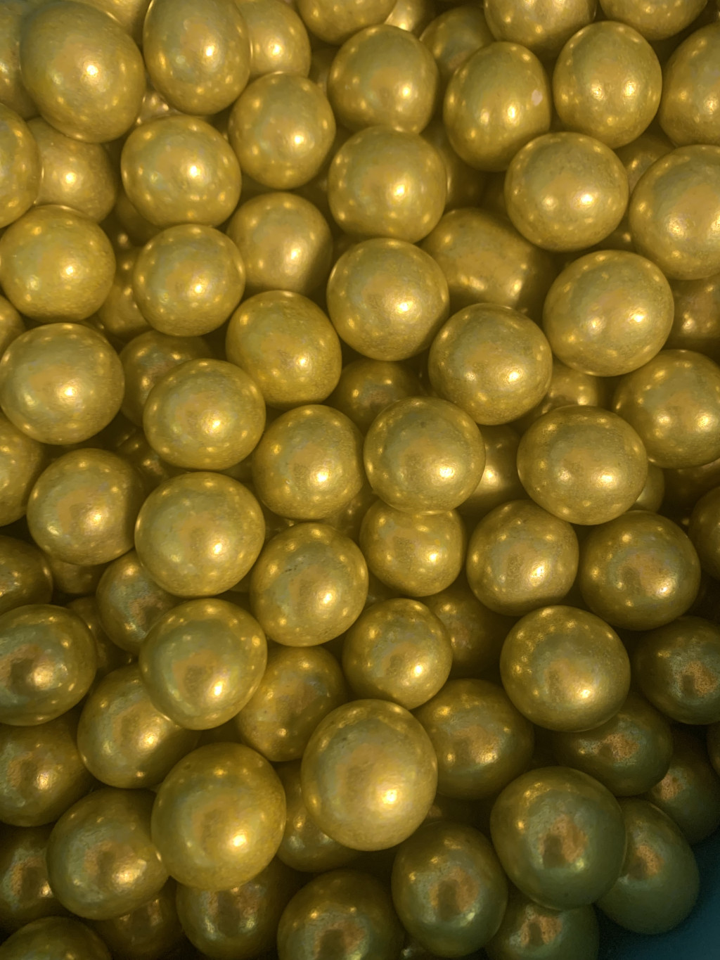 Image of Cukorgolyó óriás roppanós 18mm 100g - Arany