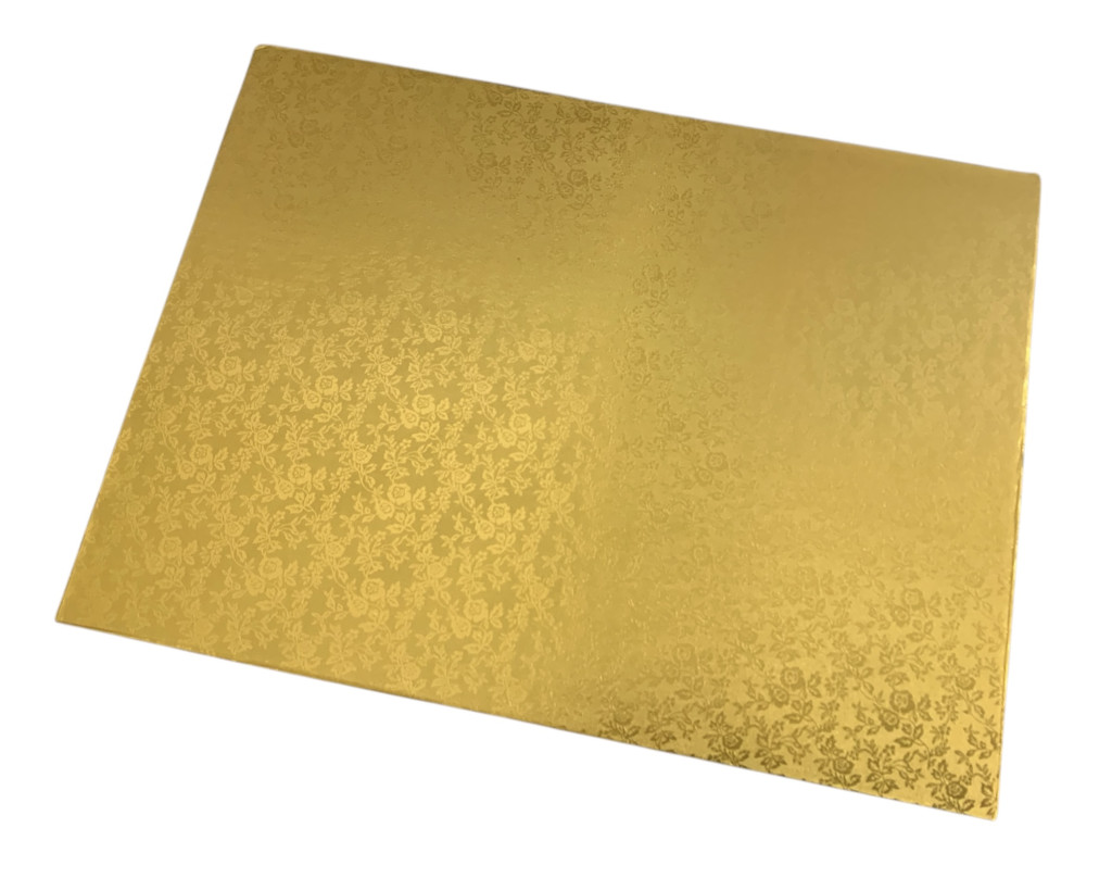 Image of Torta dob 30*40cm mintás arany