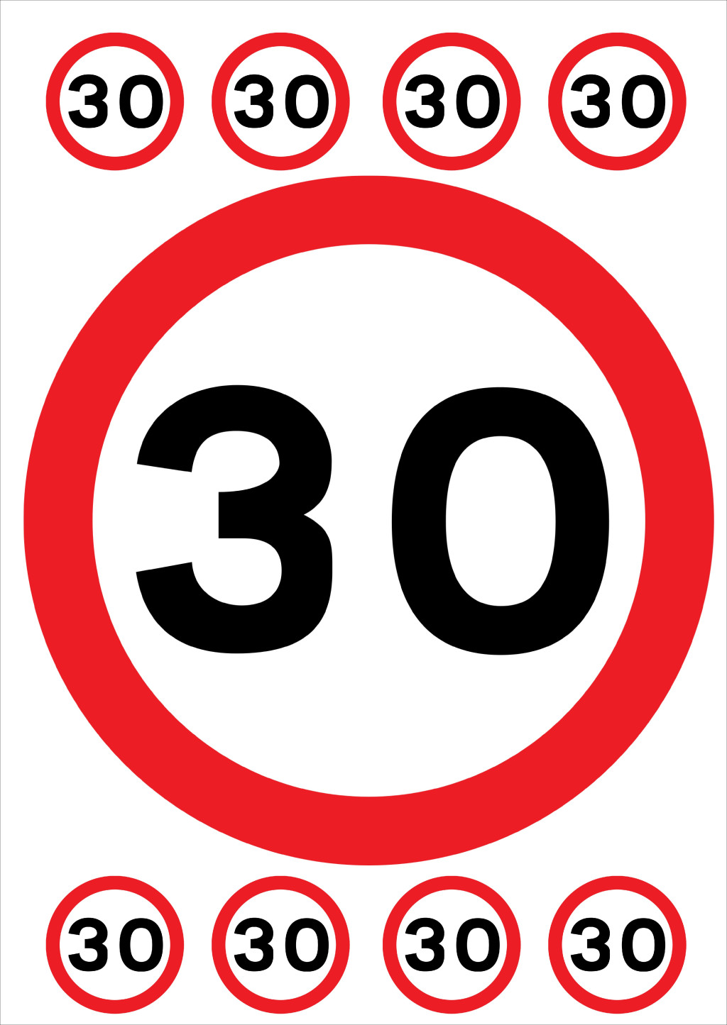 Image of Torta ostya - "30" A4 91.