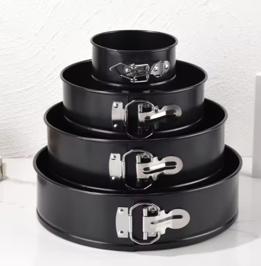 Image of Sütőforma csatos - kerek 4db-os készlet