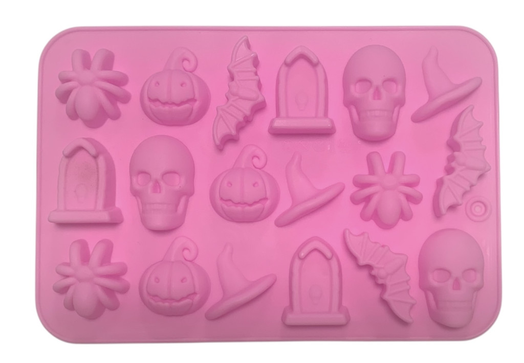 Image of Szilikon csoki öntőforma - Halloween