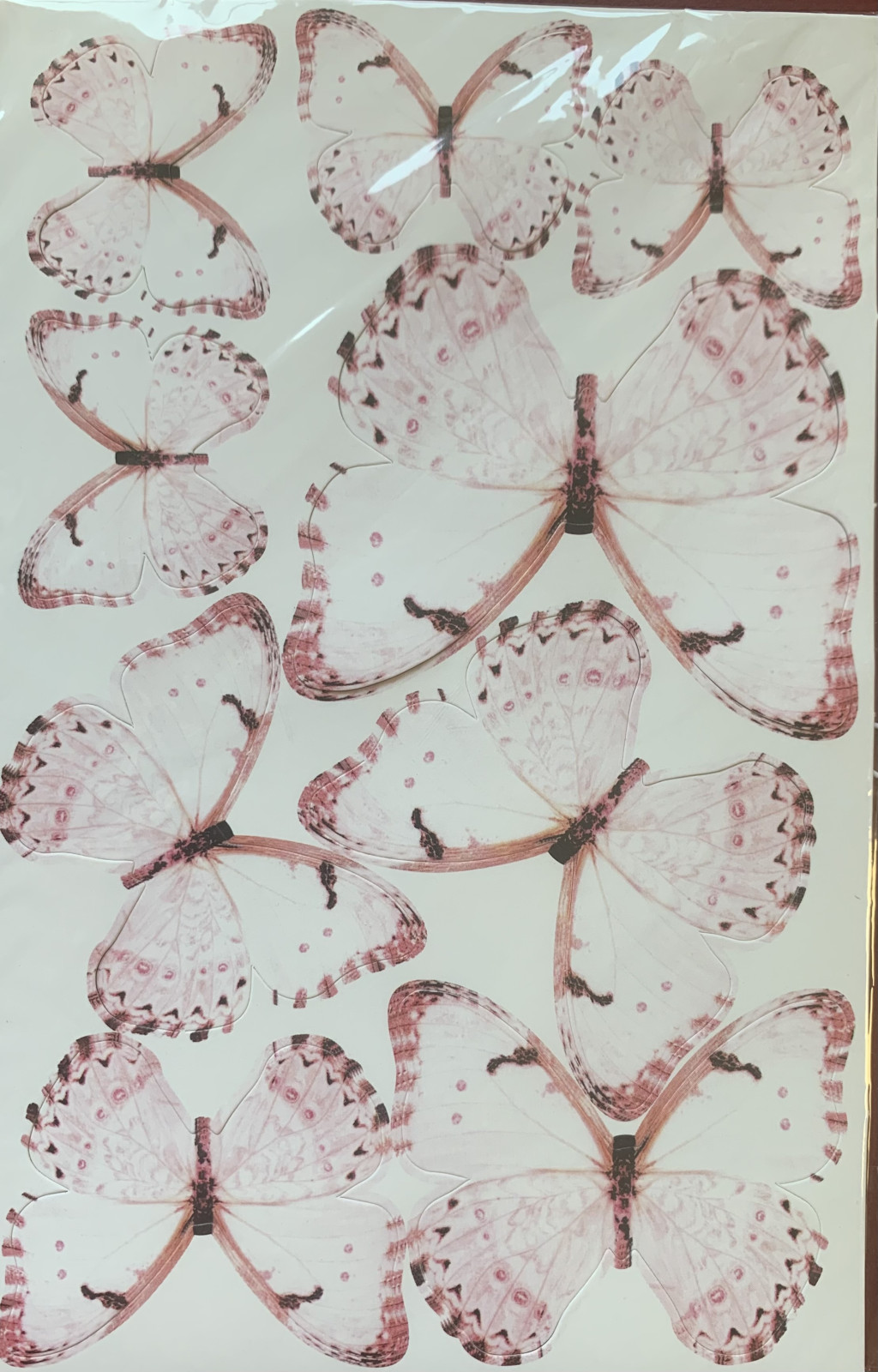 Image of Papír pillangó beszúró - 3. Rózsaszín