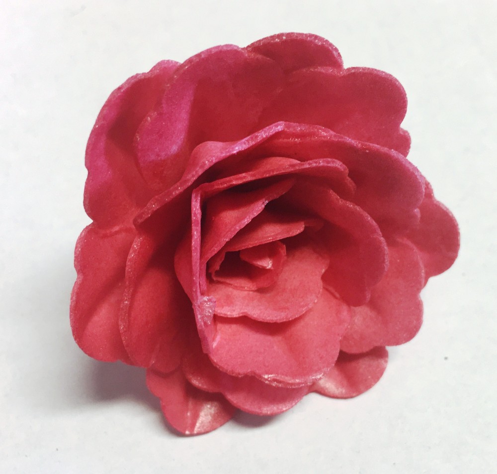 Image of Ostya virág közepes piros (6db)