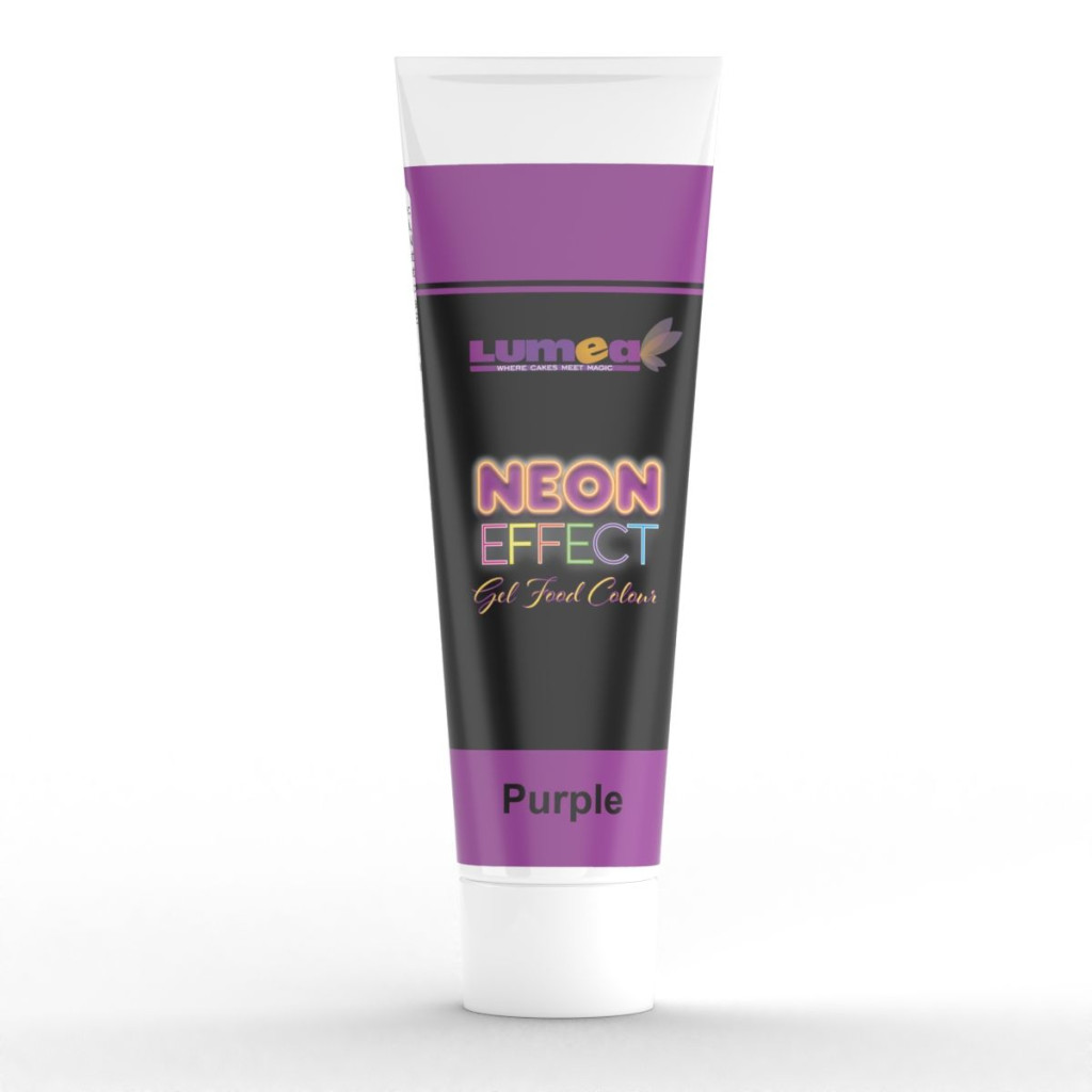 Image of Lumea neon hatású ételfesték gél 30g - Lila