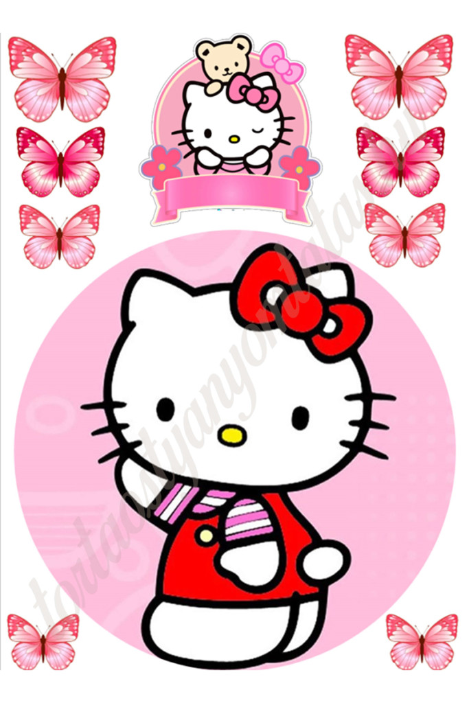 Image of Torta ostya - Hello Kitty A4 1.
