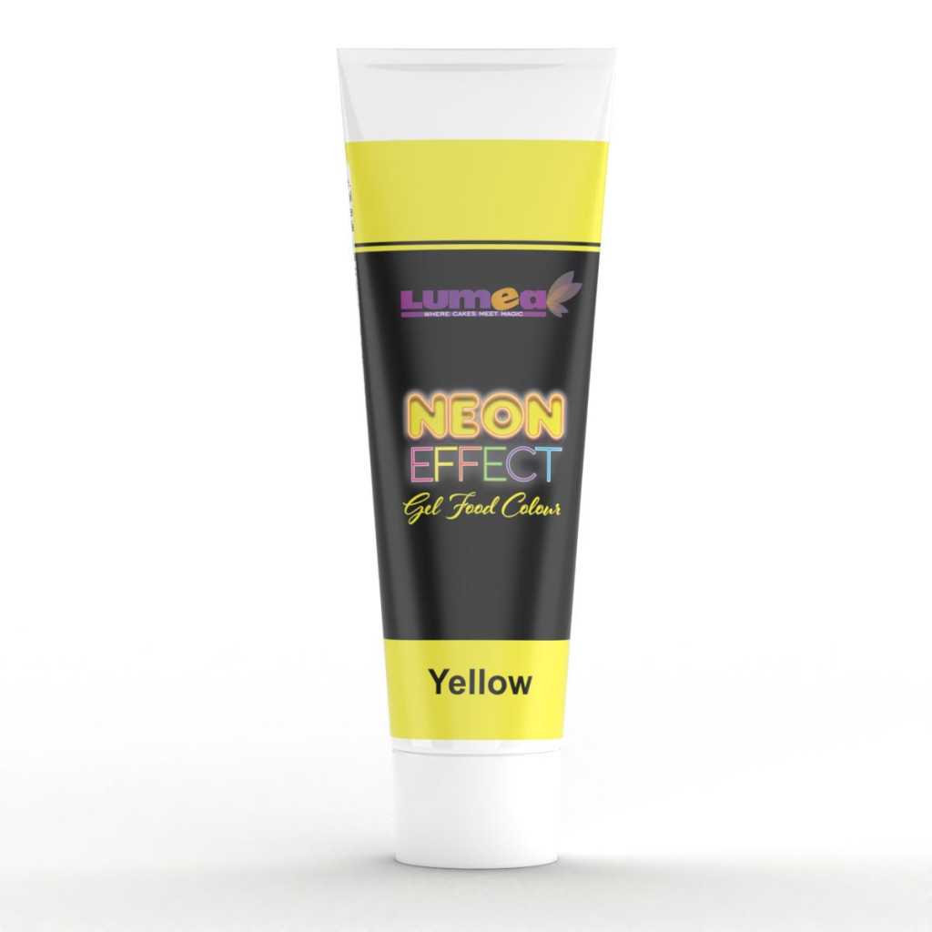 Image of Lumea neon hatású ételfesték gél 30g - Citromsárga