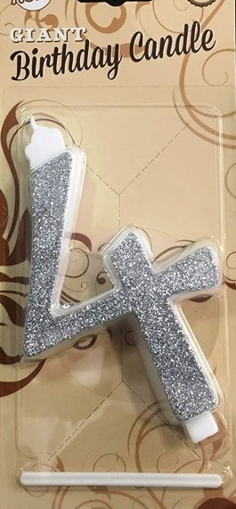 Image of Gyertya óriás - "4" Ezüst