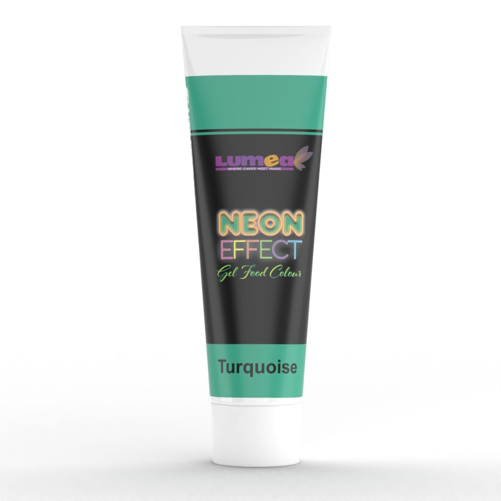 Image of Lumea neon hatású ételfesték gél 30g - Türkiz