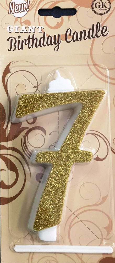 Image of Gyertya óriás - "7" Arany
