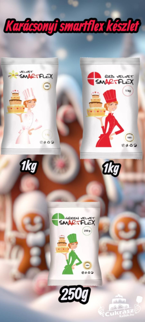 Image of Fondant Smartflex velvet Karácsony-i készlet