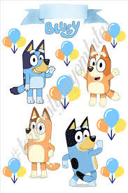 Image of Torta ostya - Bluey A4 mix 2.