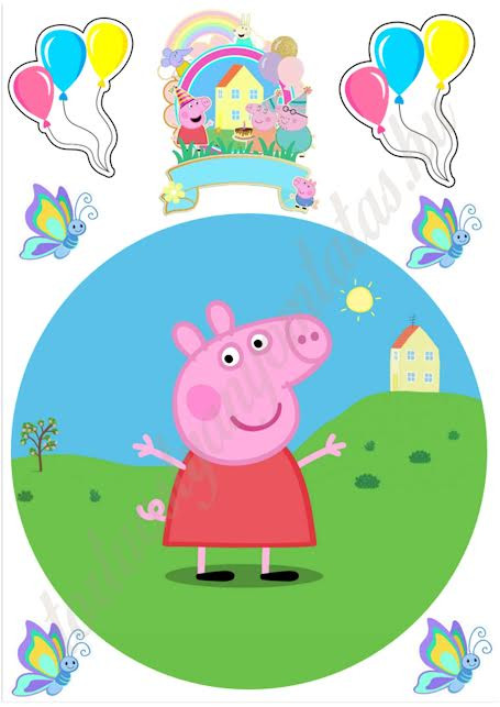 Image of Torta ostya - Peppa malac A4 2.