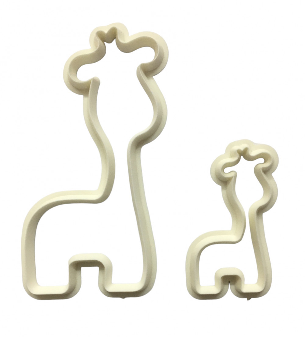 Image of Fondant / Marcipán mintázó, kiszúró - Zsiráfok