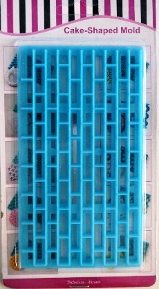 Image of Fondant / Marcipán mintázó - Téglafal