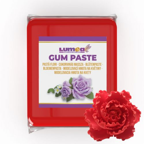 Image of Lumea cukorvirág massza - Piros 500g